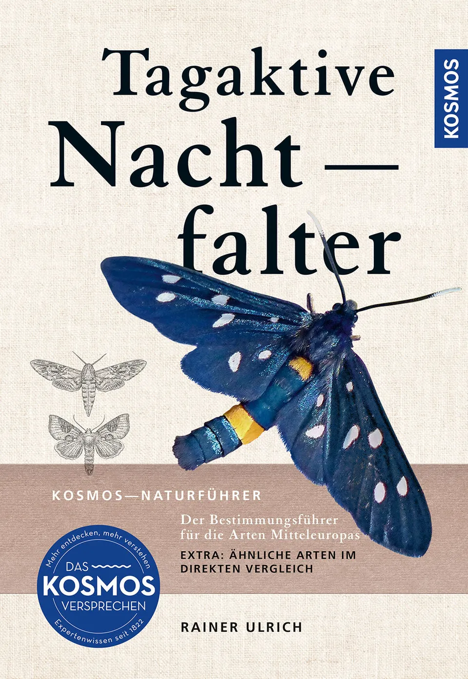 kosmos-tagaktive-nachtfalter-naturf-hrer-330-arten image 1