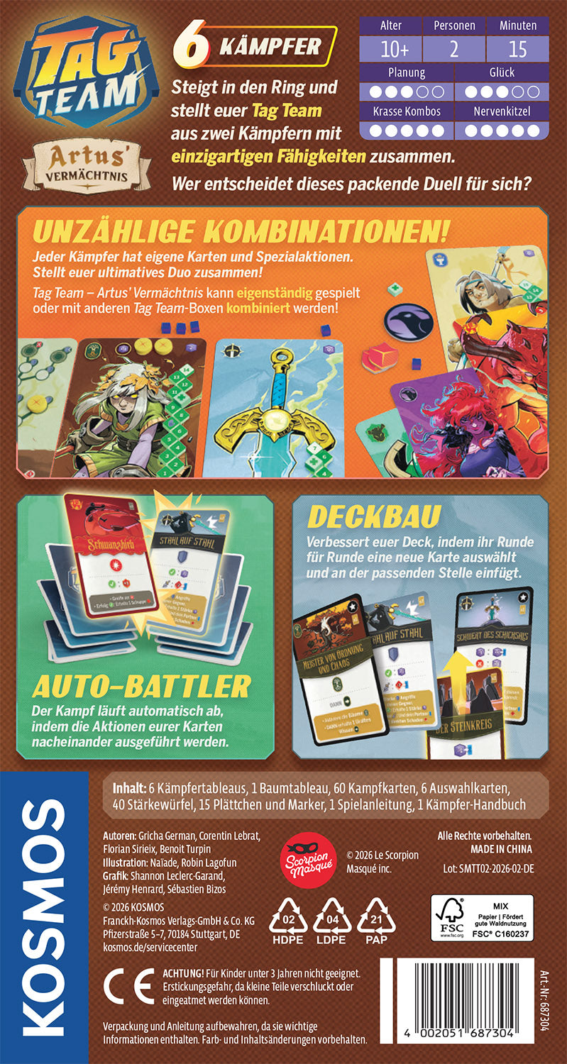 die-zauberkicker-tag-team-artus-verm-chtnis-kartenspiel-erweiterung-duell image 2