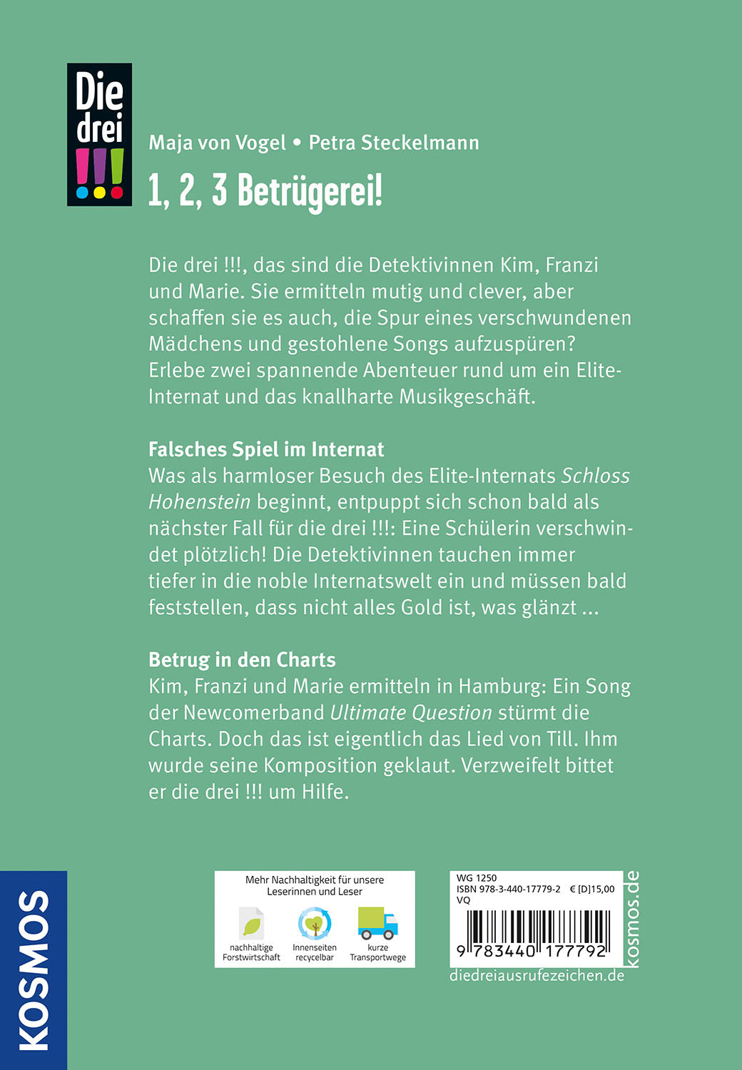 kosmos-die-drei-1-2-3-betr-gerei-doppelband-buch image 2