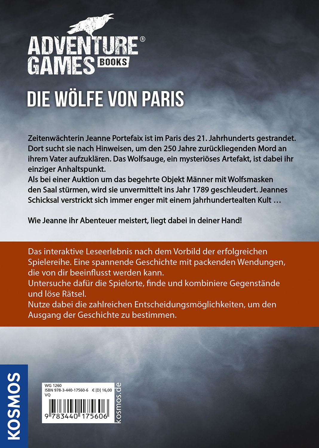 kosmos-adventure-games-books-die-w-lfe-von-paris-spielbuch image 2