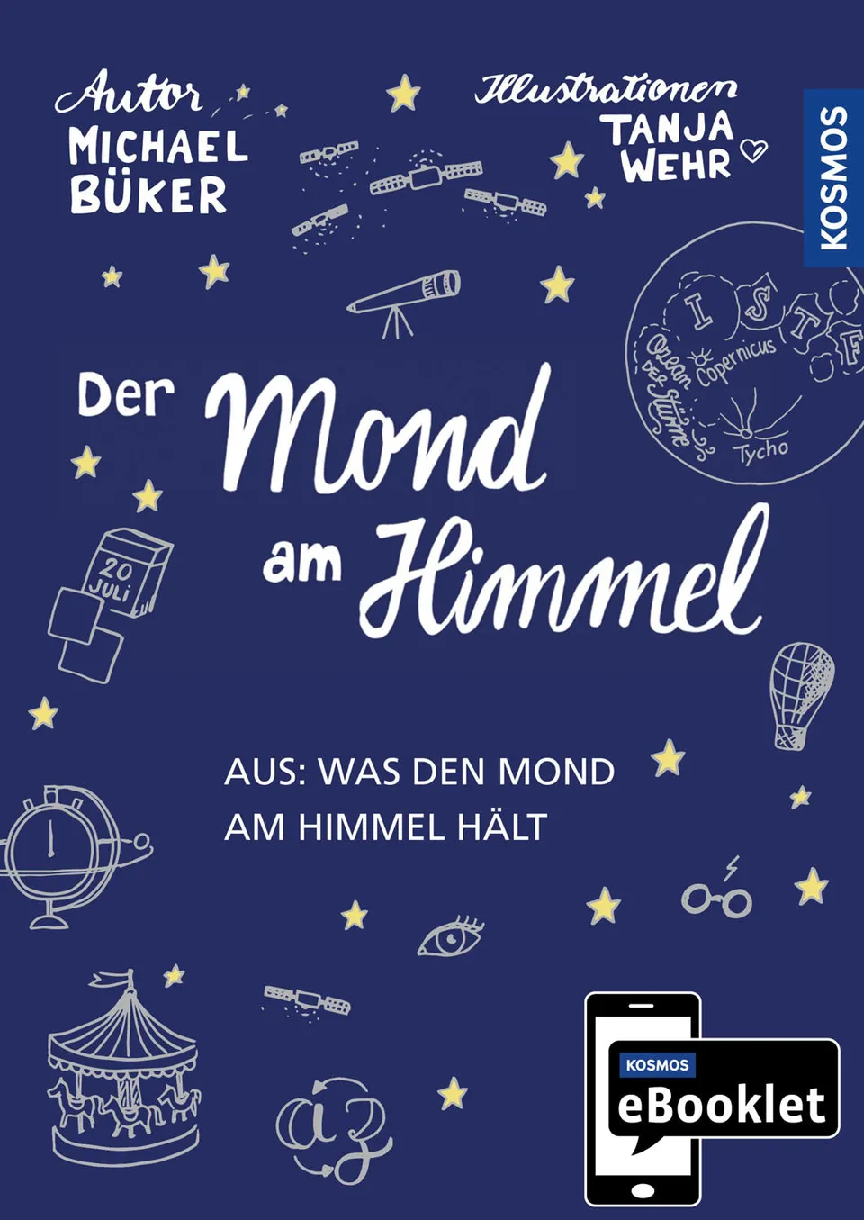 kosmos-ebooklet-der-mond-am-himmel-ebook-sketchnotes-mondphasen image 1