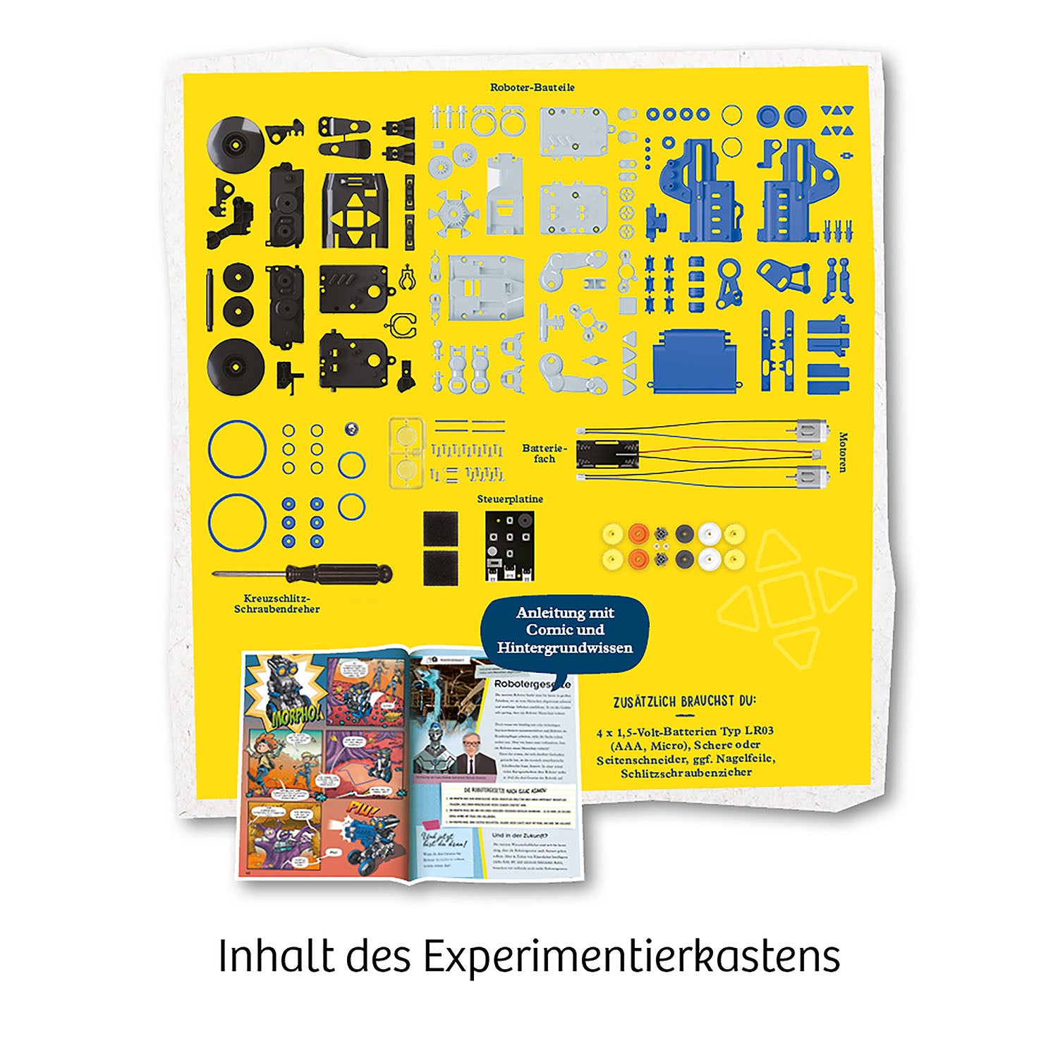 kosmos-morpho-3-in-1-roboter-experimentierkasten-ab-10-jahre-2 image 3