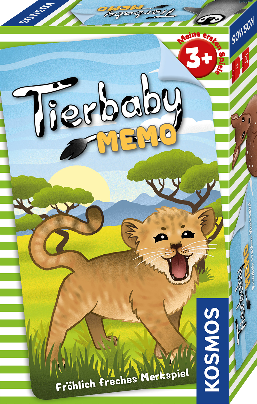 kosmos-tierbaby-memo-memo-spiel-48-karten-ab-3-jahre image 1