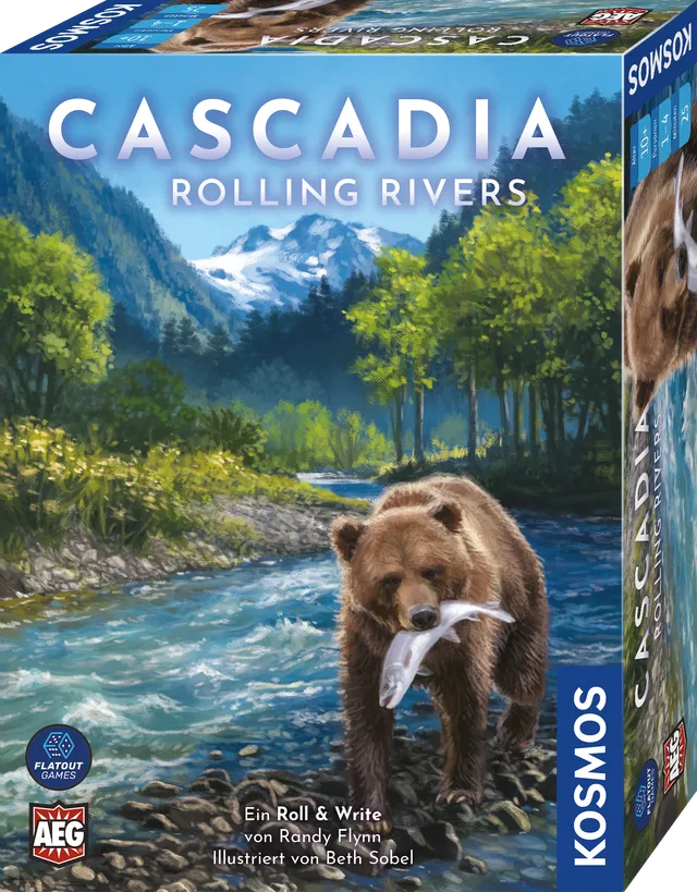 kosmos-cascadia-rolling-rivers-w-rfelspiel-1-4-personen image 1