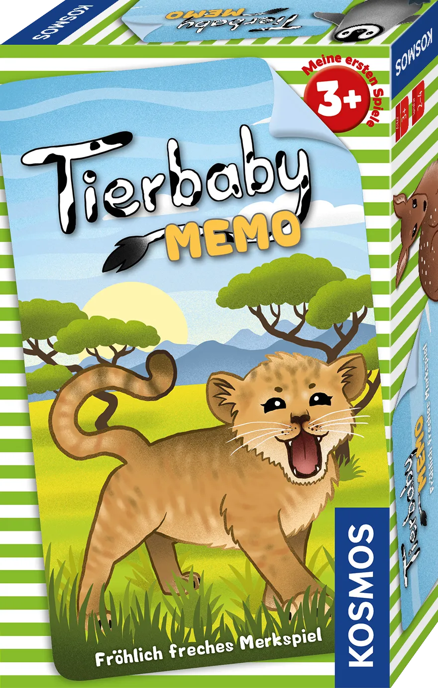kosmos-tierbaby-memo-memo-spiel-48-karten-tierbabys image 1