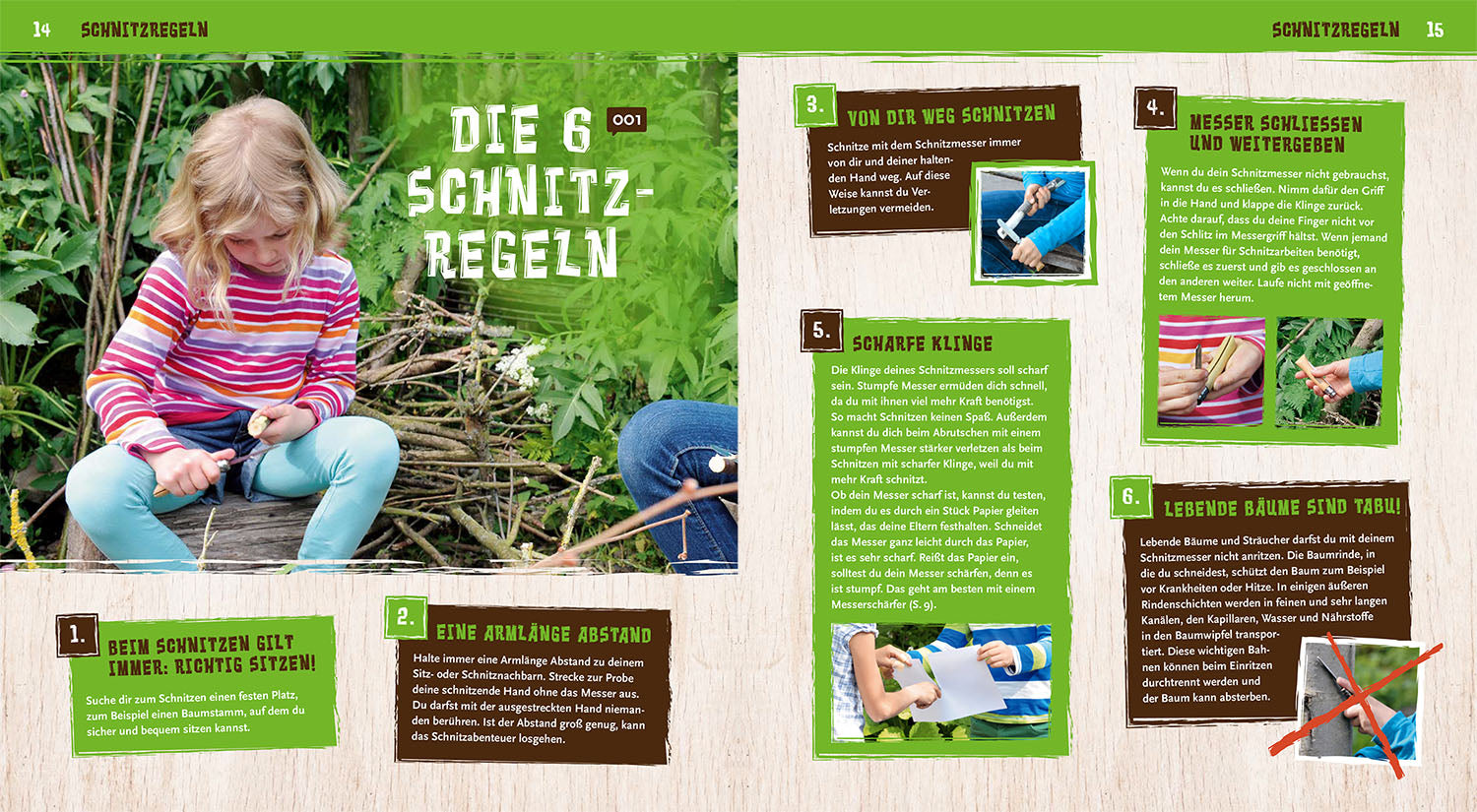 meine-schnitzwerkstatt-buch-mit-opinel-kinderschnitzmesser-set image 4