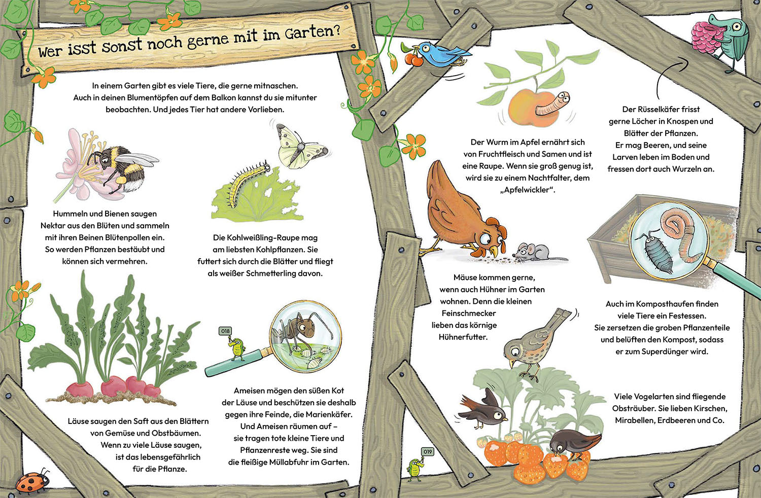 kosmos-judiths-kleine-farm-sachbilderbuch-garten image 5