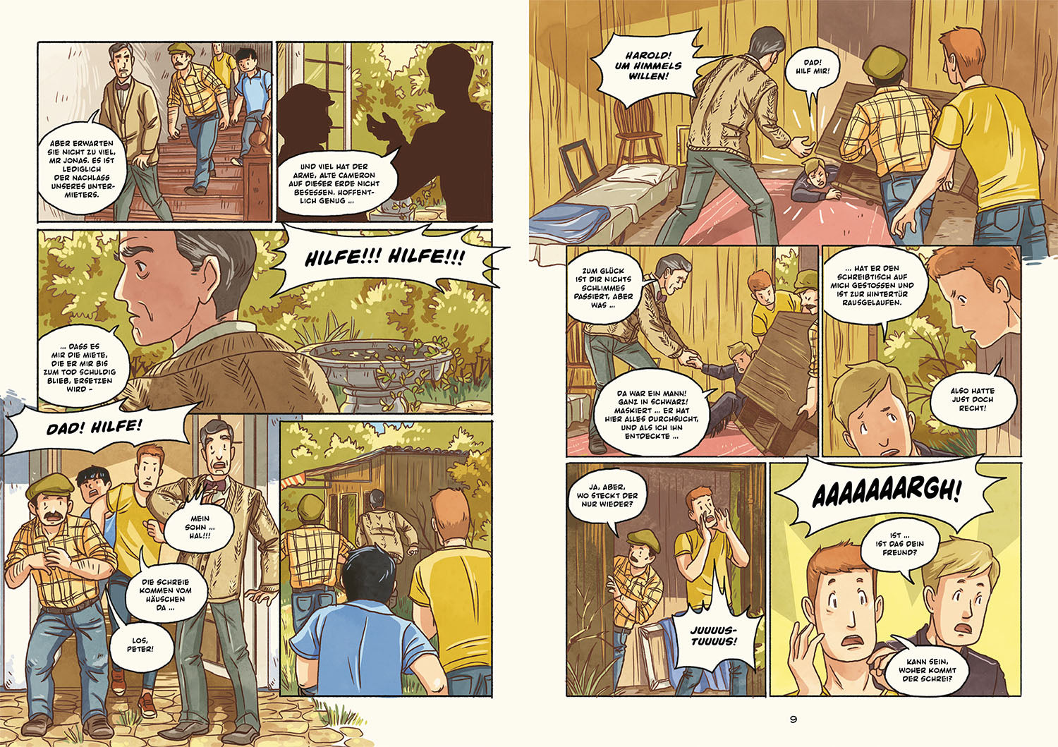 die-drei-und-die-r-tselhaften-bilder-graphic-novel-buch image 3