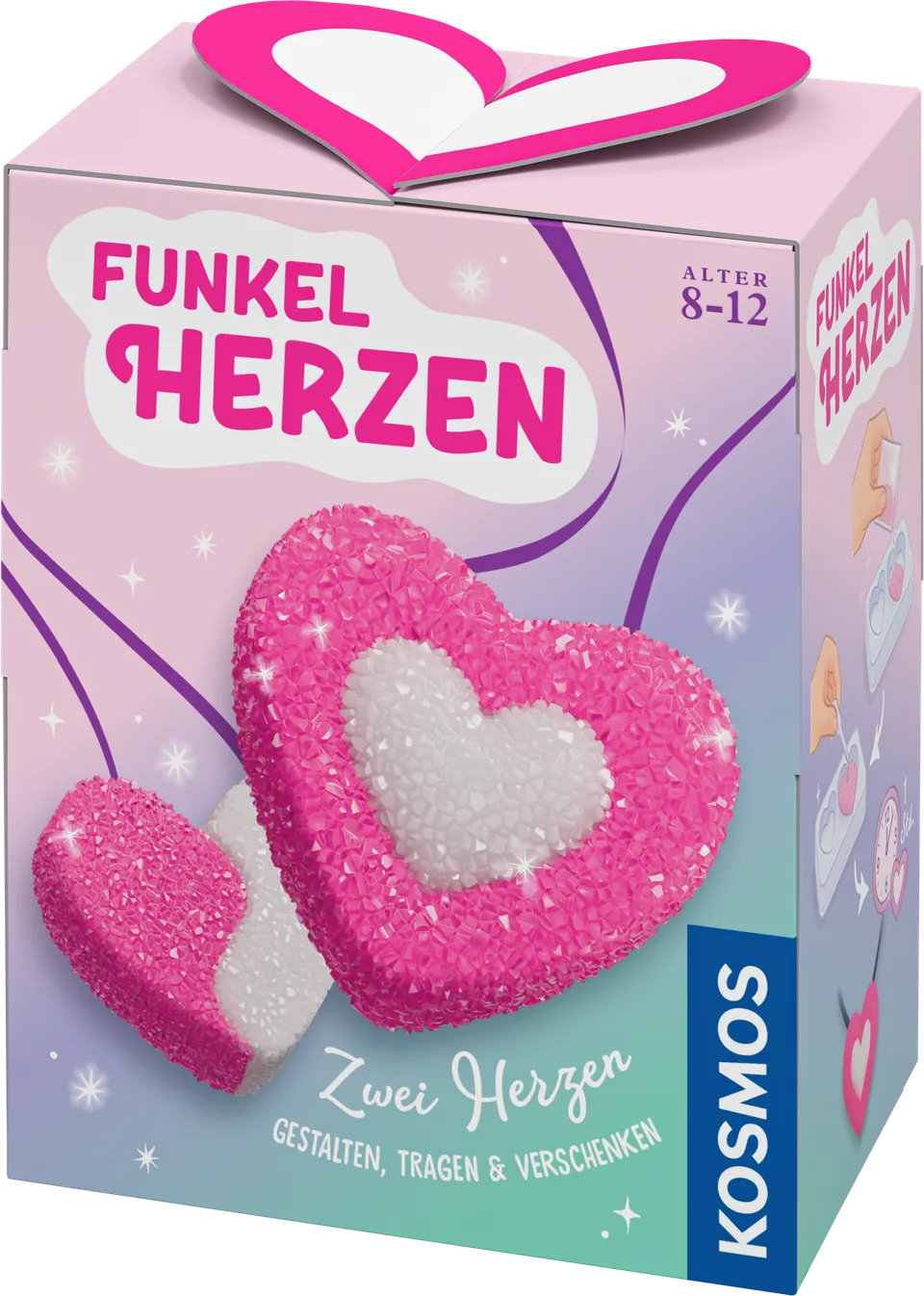 kosmos-funkel-herzen-bastelset-herz-anh-nger-kette image 1