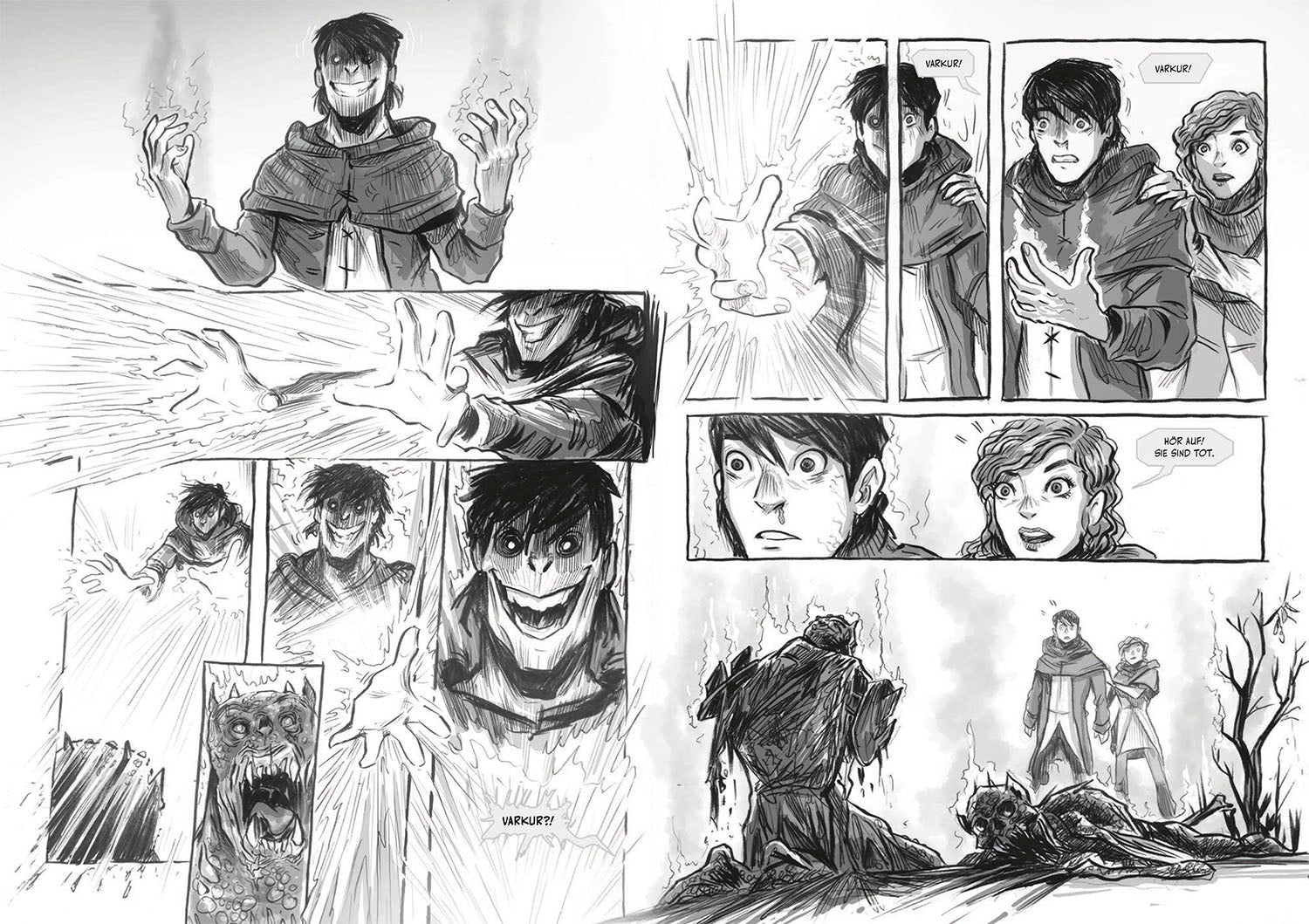 die-legenden-von-andor-varkurs-erwachen-fantasy-comic-buch image 7