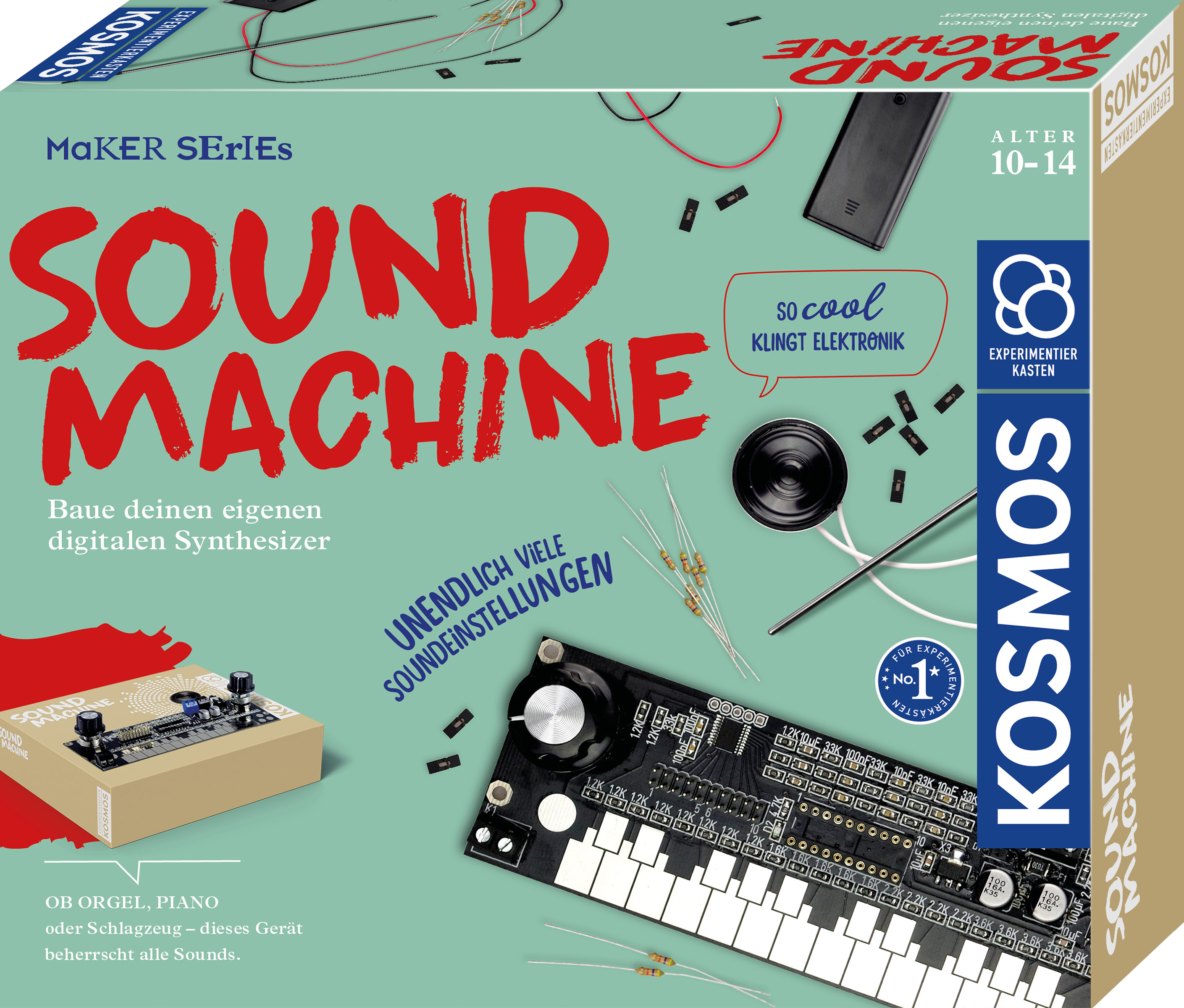 kosmos-sound-machine-experimentierkasten-elektronik-10-14-j image 1
