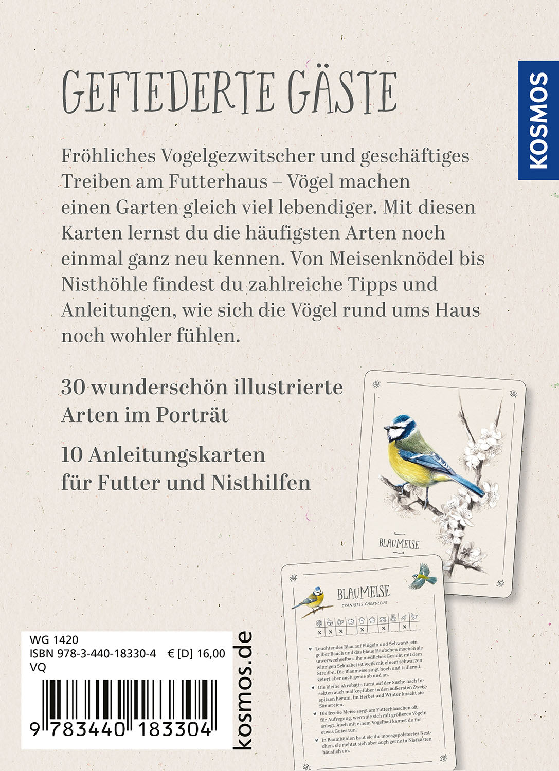 kosmos-v-gel-im-garten-kartenset-30-arten image 2