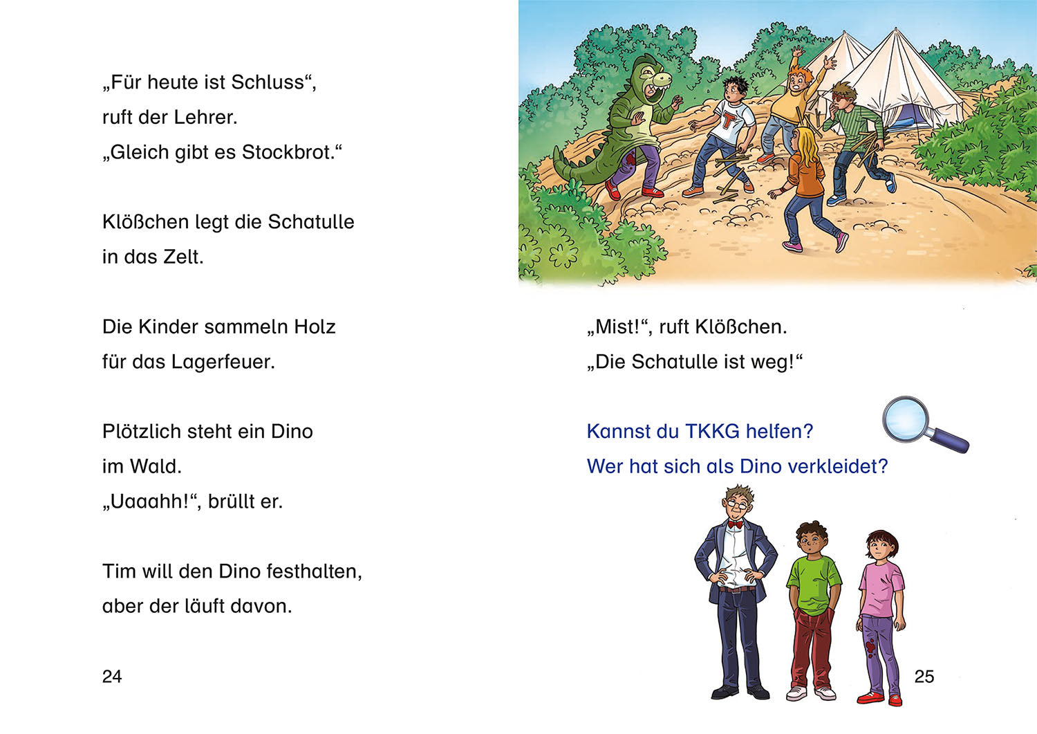 kosmos-tkkg-junior-verschwundene-dinos-buch-1-klasse image 5