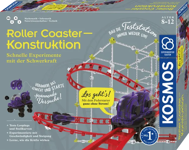 kosmos-roller-coaster-konstruktion-experimentierkasten-8-12-jahre image 1
