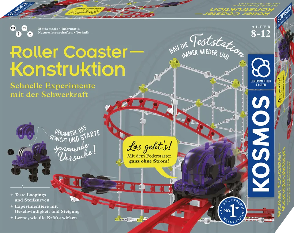 kosmos-roller-coaster-konstruktion-experimentierkasten-8-12-jahre image 1