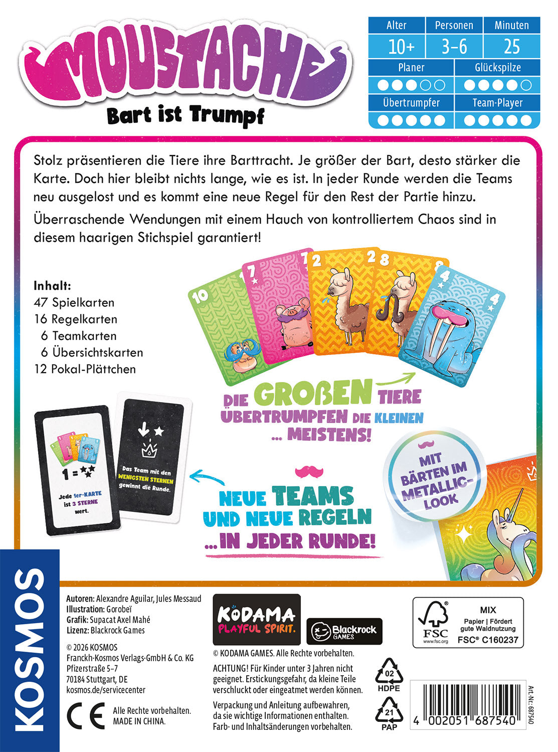 kosmos-moustache-kartenspiel-familienspiel-ab-10-jahren-2 image 2