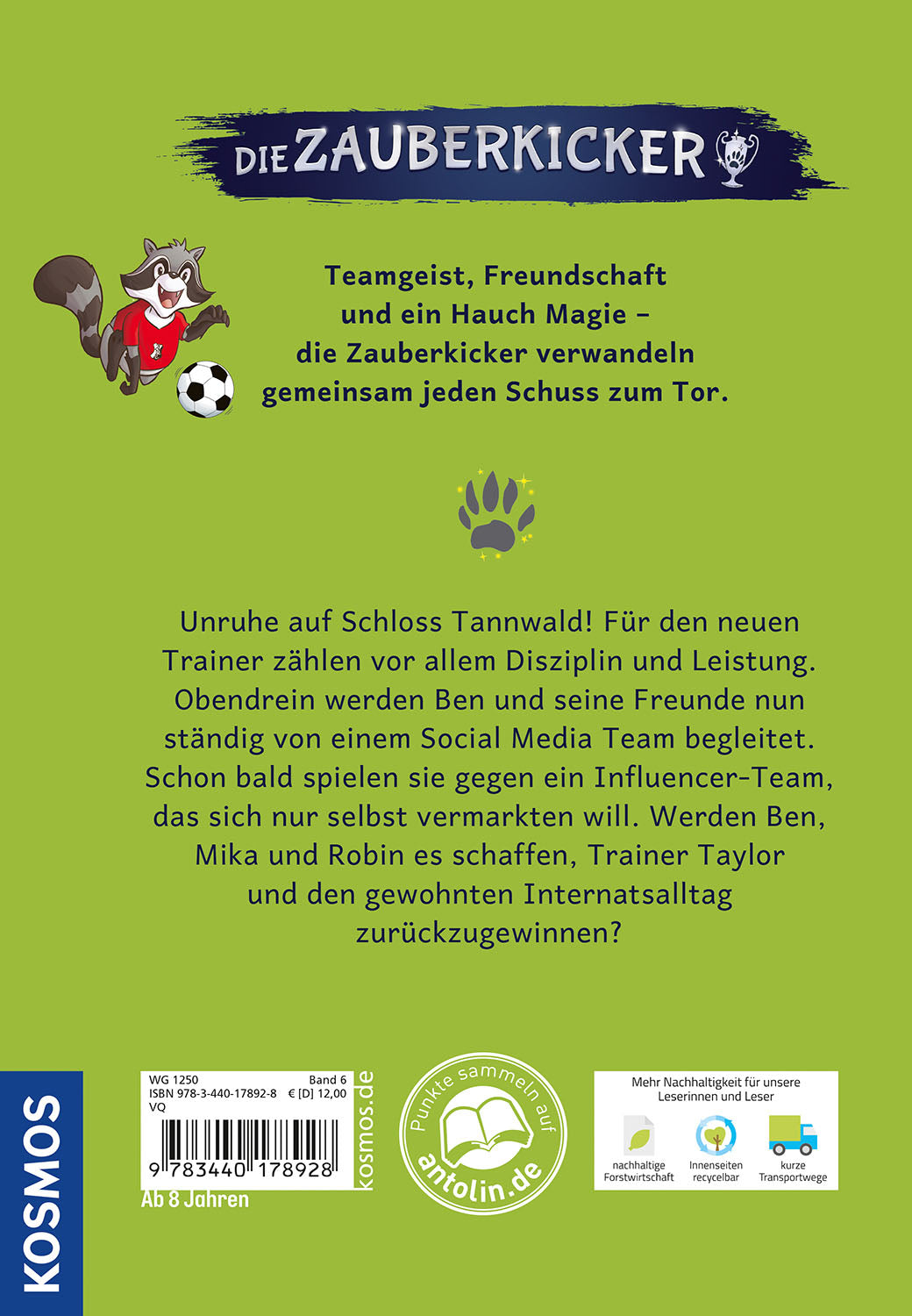 kosmos-die-zauberkicker-6-fu-ballverr-ckt-kinderbuch-fu-ballinternat image 2