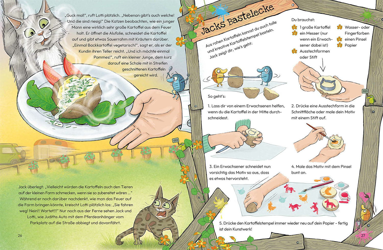 kosmos-judiths-kleine-farm-band-3-kinderbuch-fohlenschau-mitmachen image 6