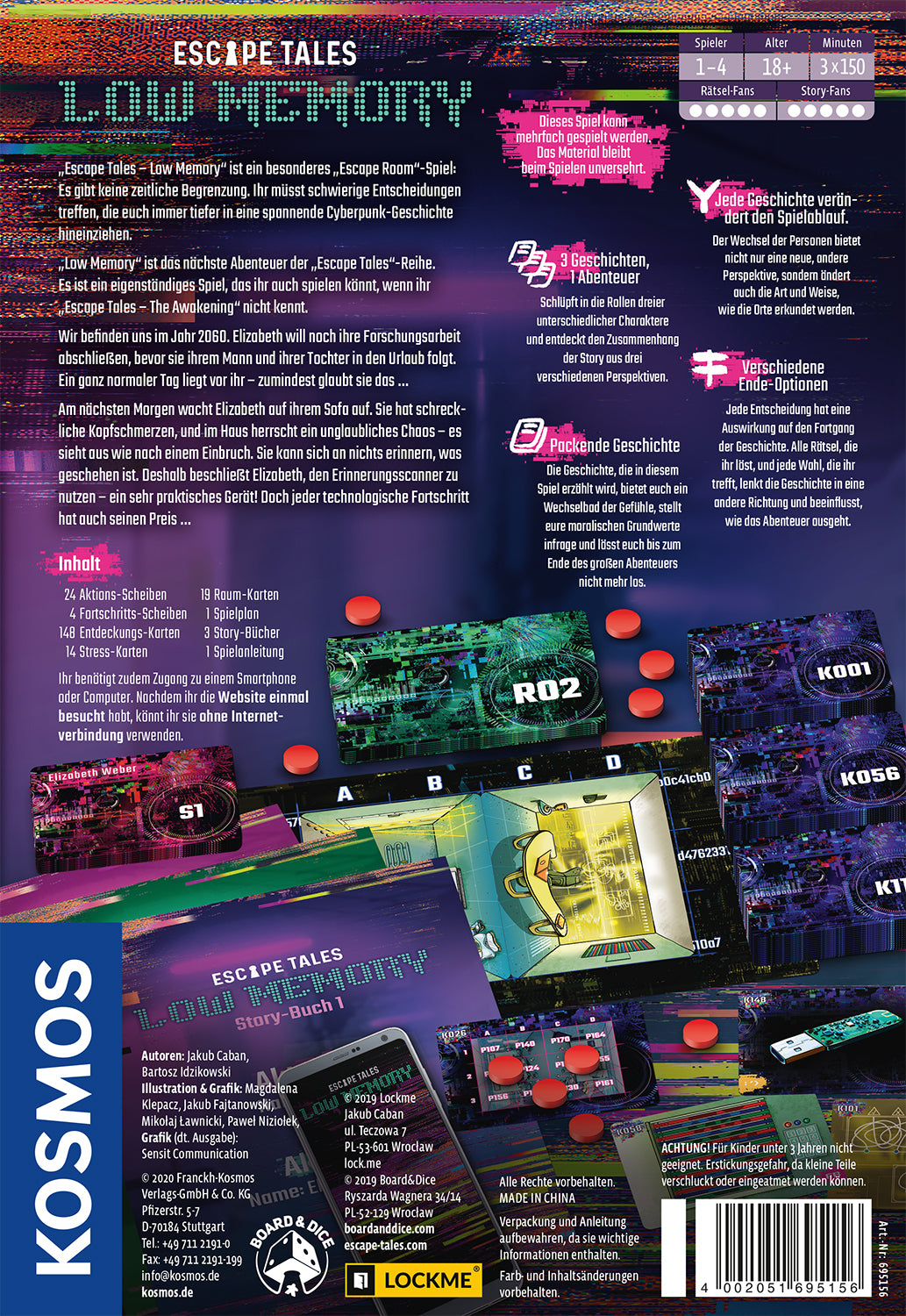 kosmos-escape-tales-low-memory-escape-room-spiel-kooperativ image 2