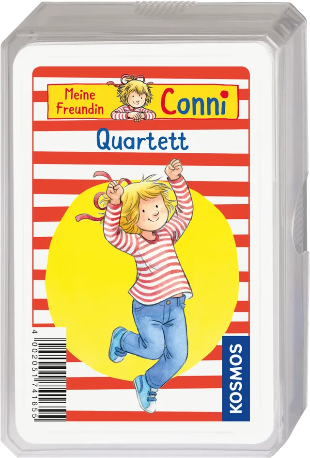 kosmos-conni-quartett-kartenspiel-32-karten-alltag image 1