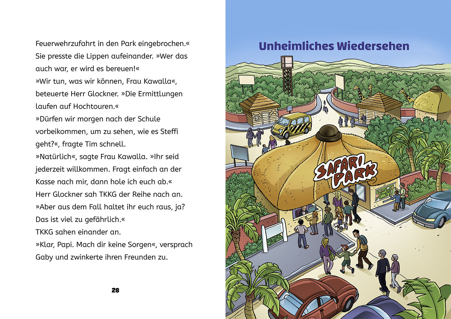 tkkg-junior-4-wildes-tierchaos-kinderbuch-mit-illustrationen image 4