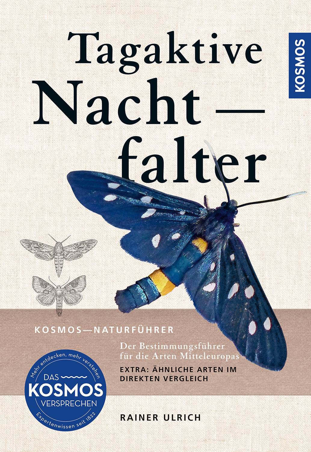 kosmos-tagaktive-nachtfalter-naturf-hrer-buch-330-arten-bestimmen image 1