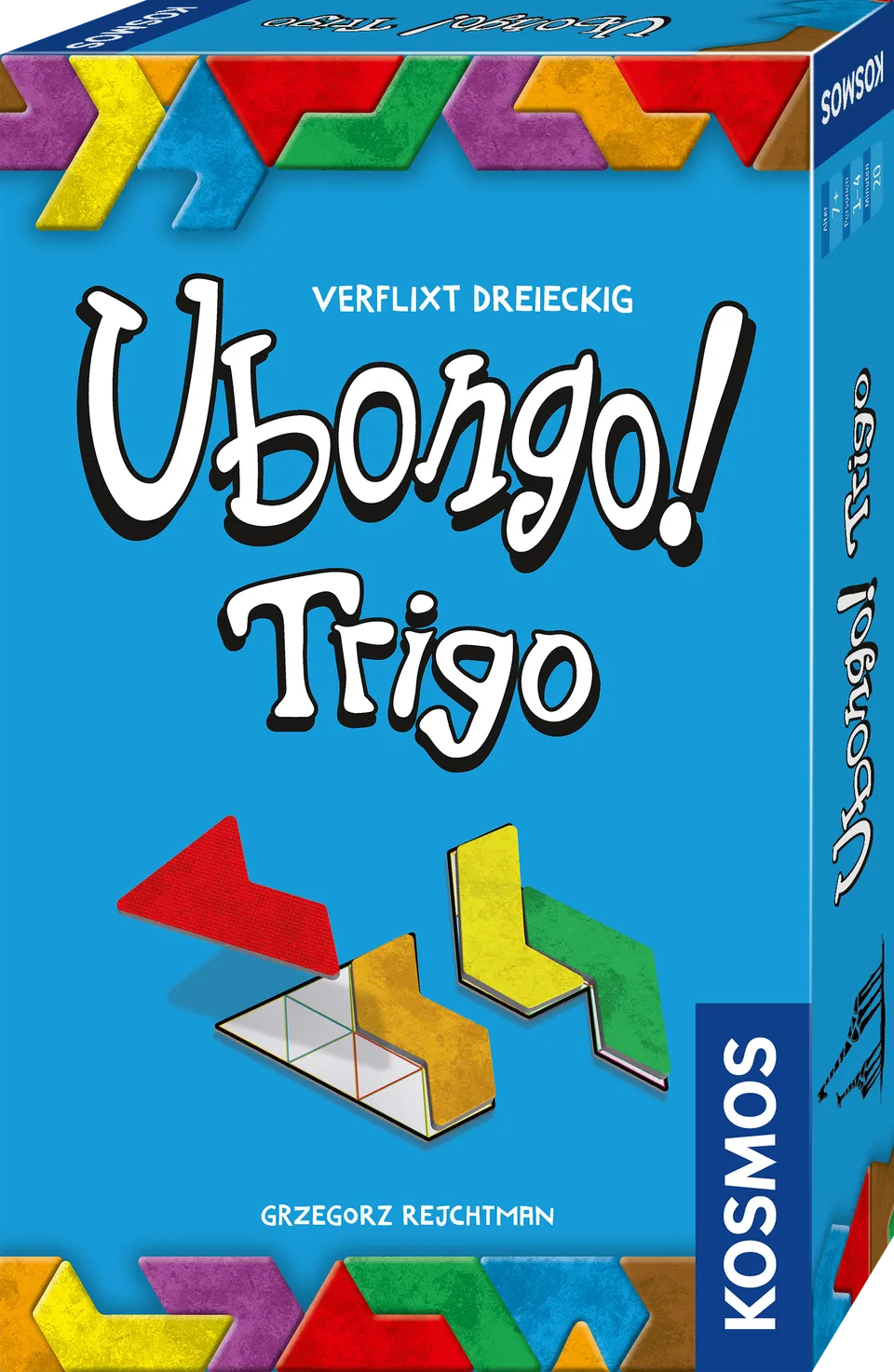 kosmos-ubongo-trigo-mitbringspiel-dreieckig-1-4-spieler image 1