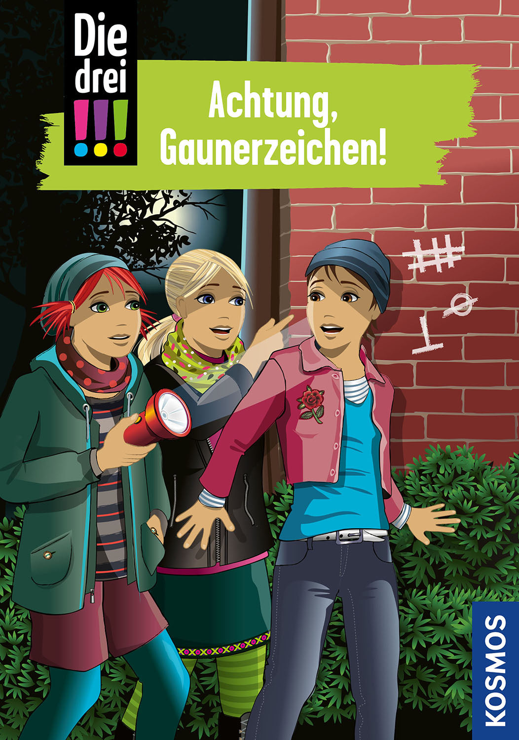 kosmos-die-drei-77-achtung-gaunerzeichen-kinderbuch image 1