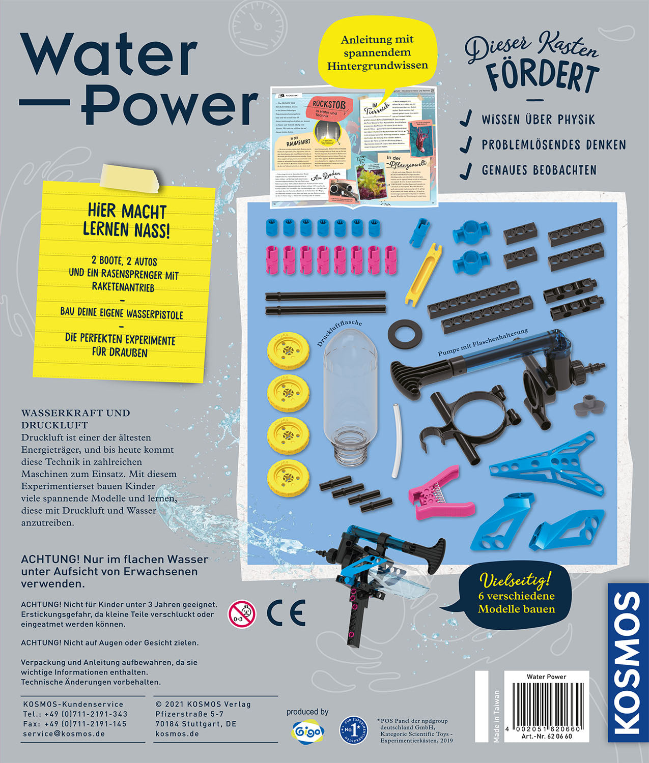 kosmos-water-power-experimentierkasten-wasserkraft-6-modelle image 2