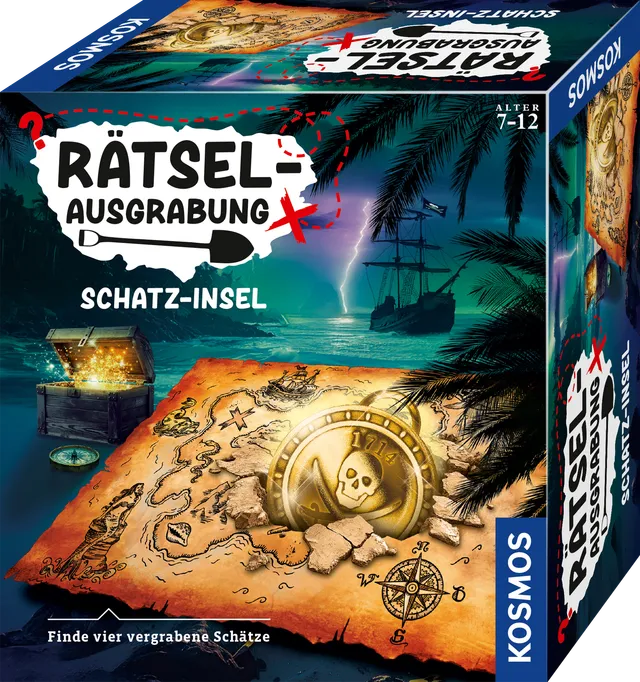 kosmos-r-tsel-ausgrabung-schatz-insel-ausgrabungsset image 1
