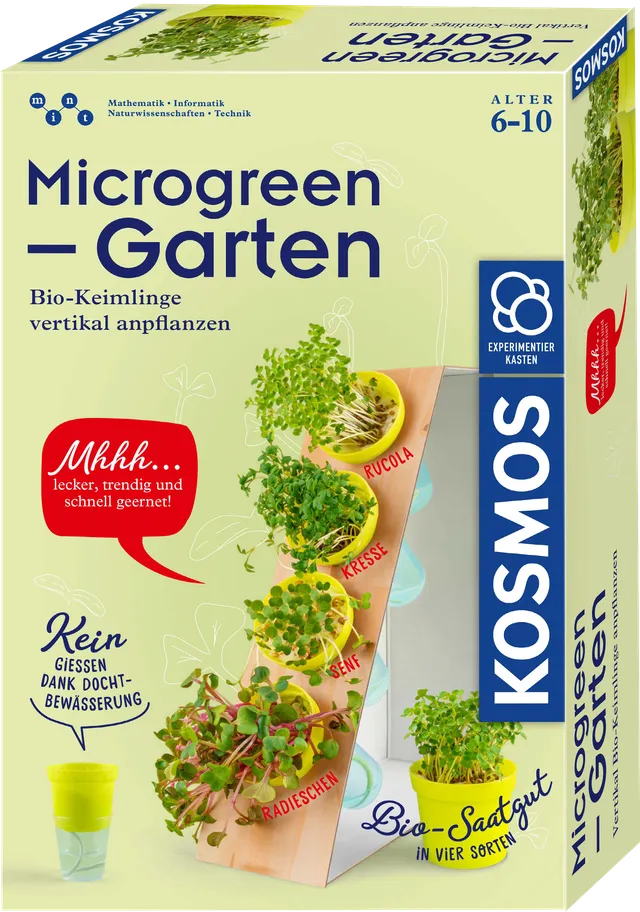 kosmos-microgreen-garten-experimentierkasten-bio-keimlinge-4-sorten image 1