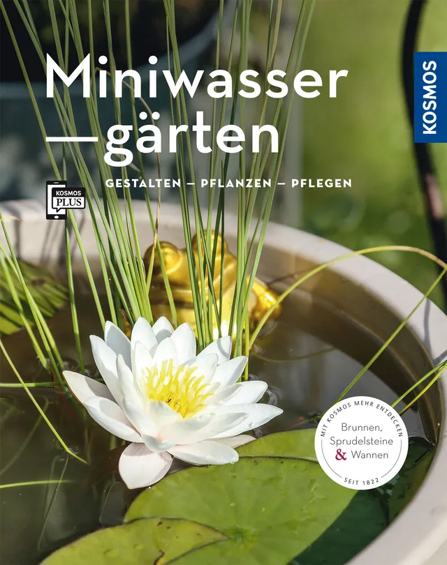 kosmos-miniwasserg-rten-mein-garten-buch-miniteich-seerosen image 1