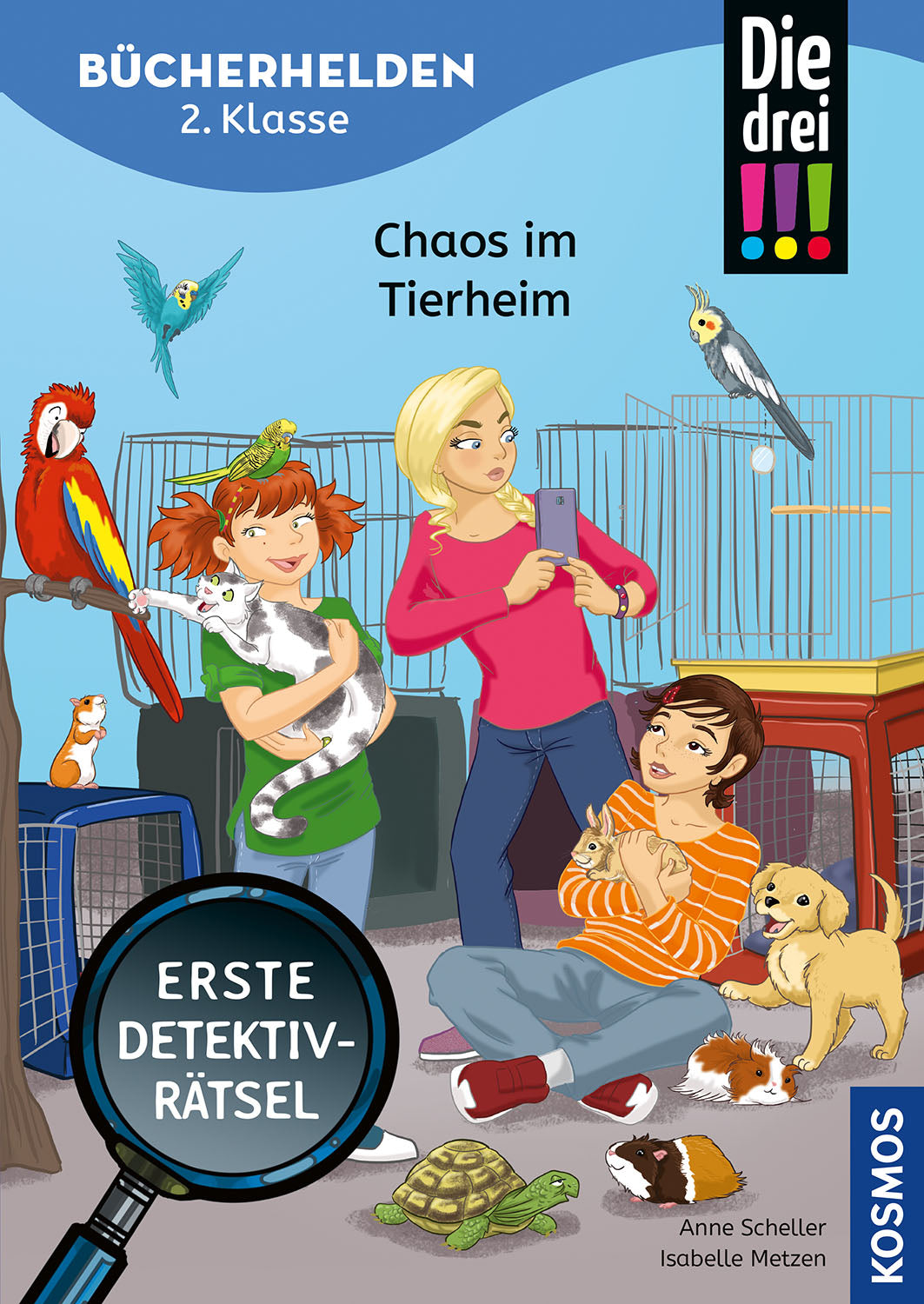 die-drei-b-cherhelden-chaos-im-tierheim-kinderbuch-2-klasse-detektiv image 1