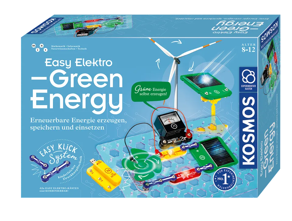 kosmos-easy-elektro-green-energy-experimentierkasten-ab-8-jahre image 1