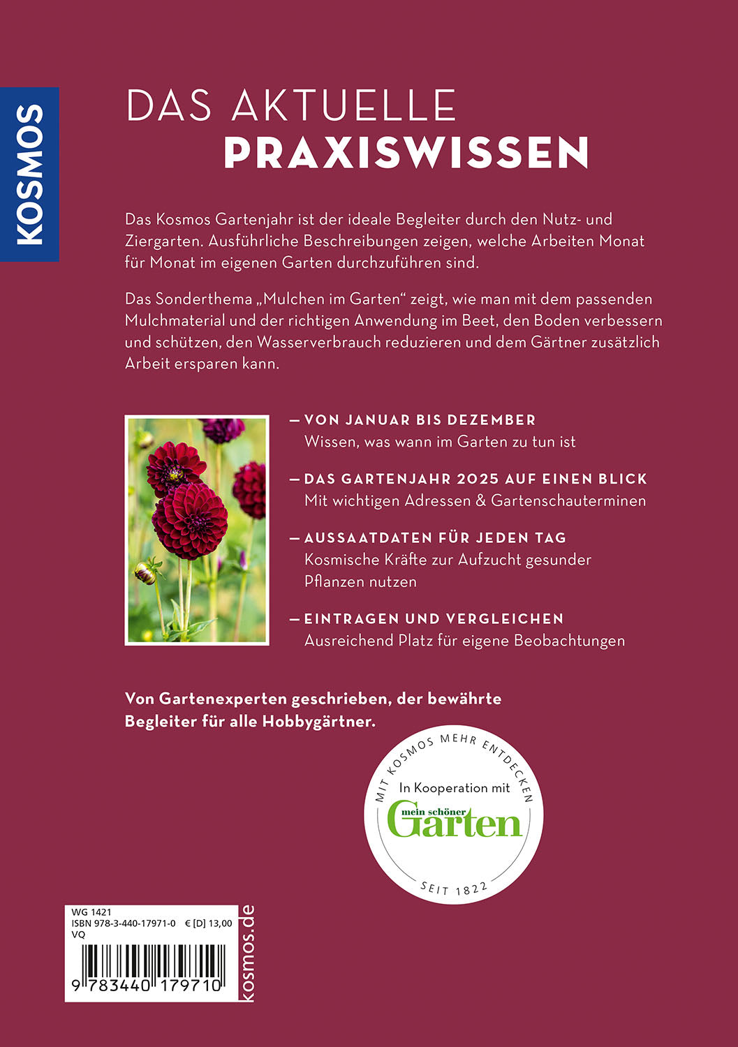 kosmos-gartenjahr-2025-gartenbuch-jahrbuch-mulchen image 2