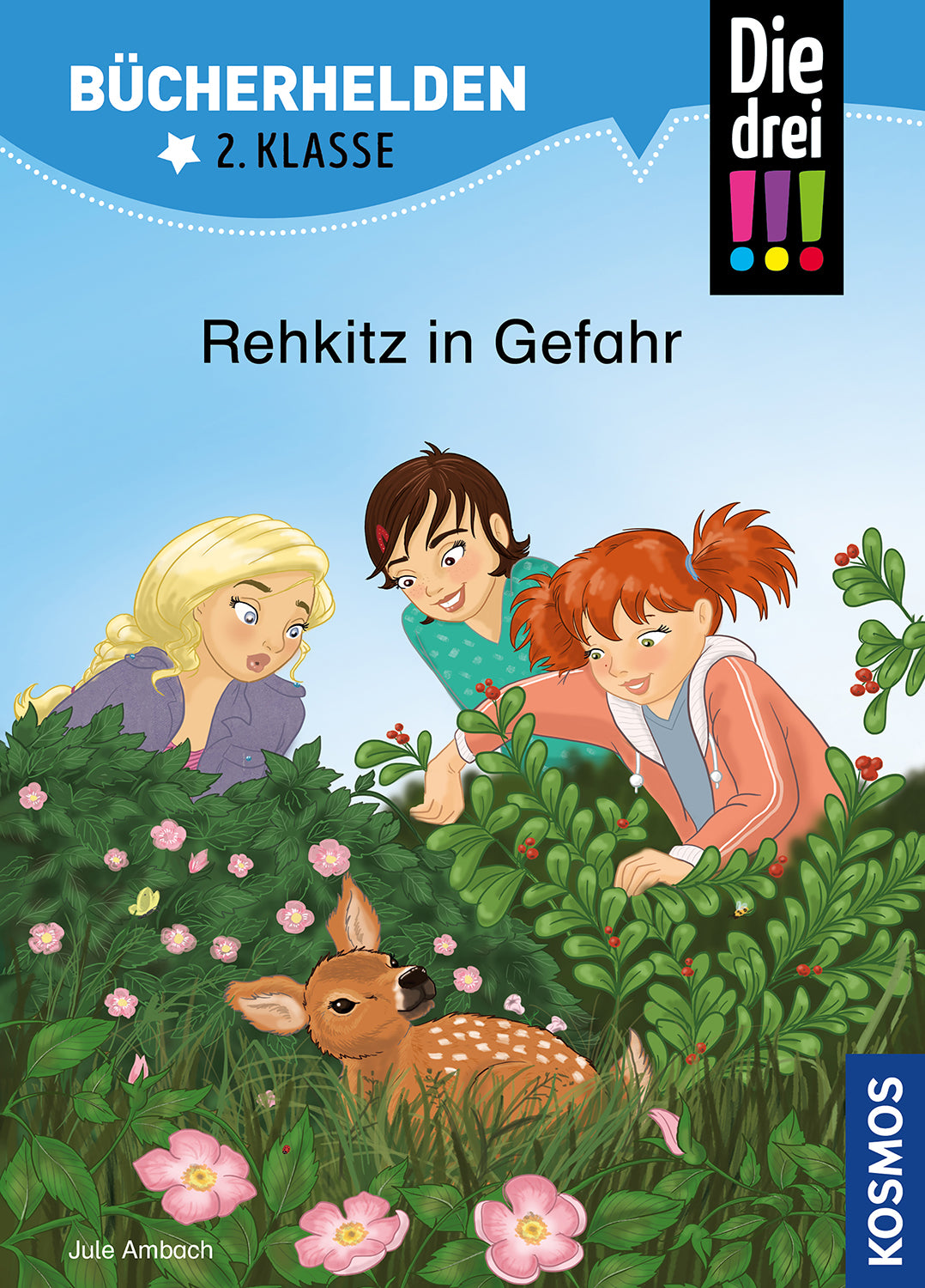 kosmos-die-drei-rehkitz-in-gefahr-buch-2-klasse image 1