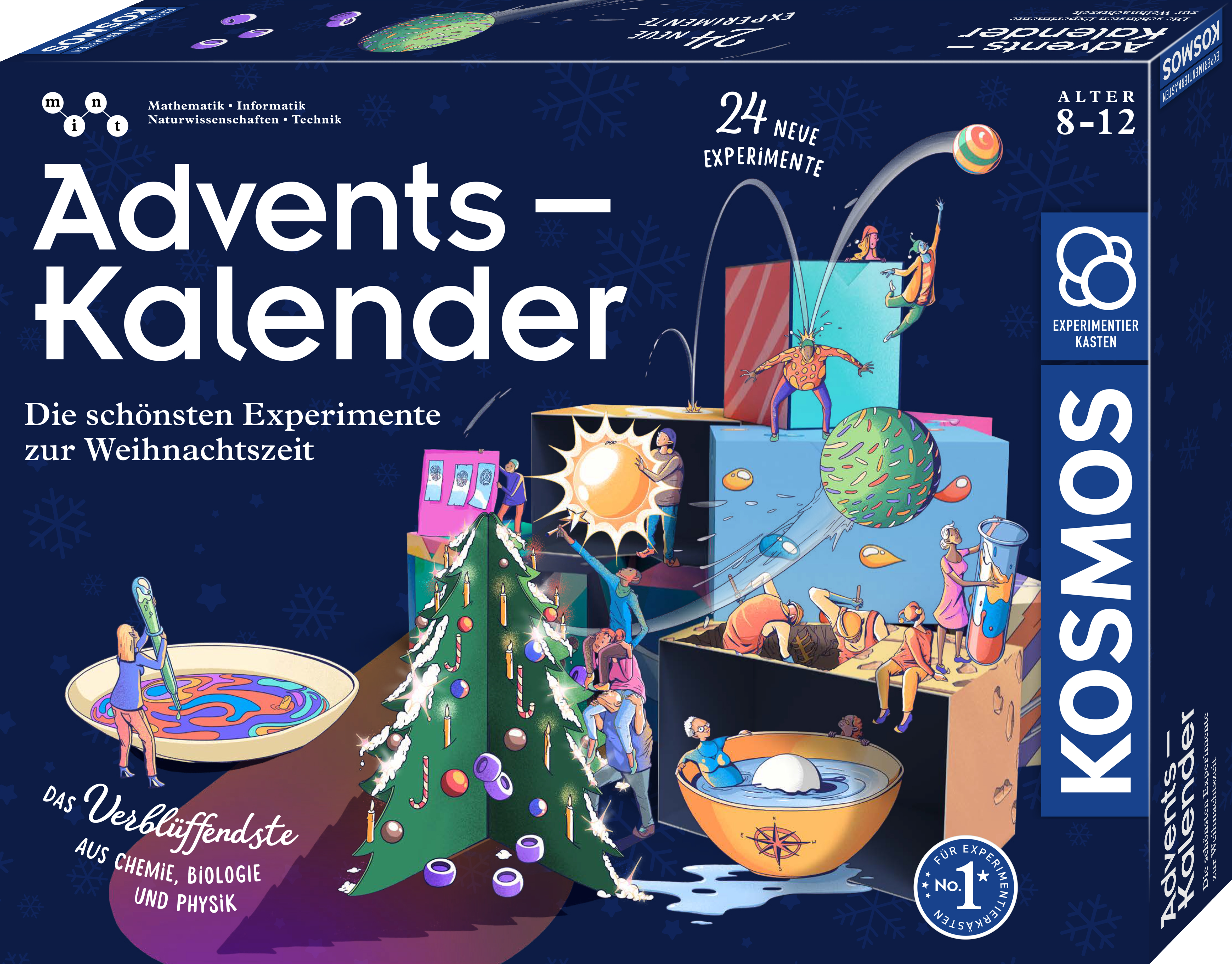 kosmos-adventskalender-die-sch-nsten-experimente-zur-weihnachtszeit-set image 1