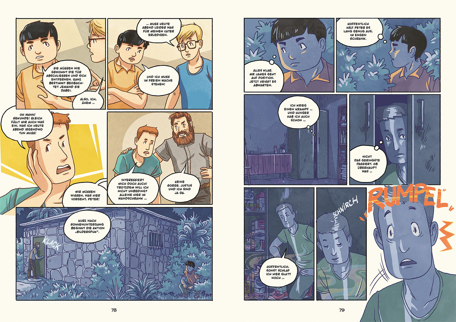die-drei-und-die-r-tselhaften-bilder-graphic-novel-buch image 6