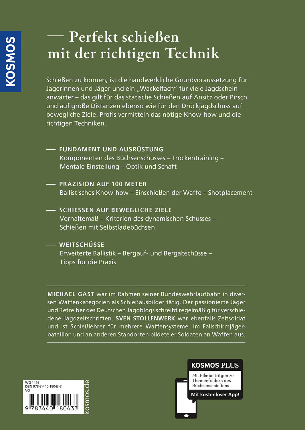 kosmos-der-perfekte-b-chsenschuss-jagdbuch-ansitz-pirsch-dr-ckjagd image 2