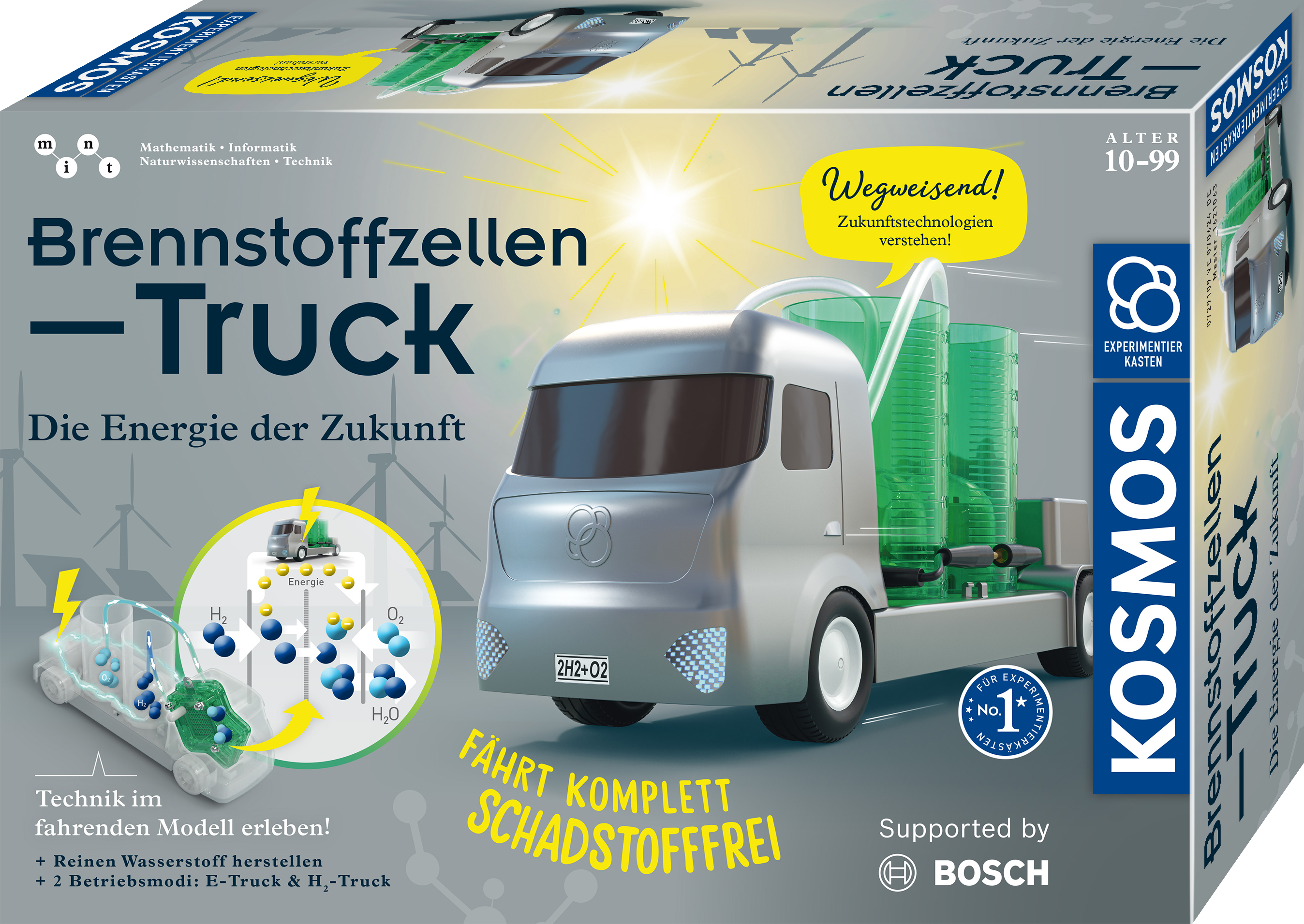 kosmos-brennstoffzellen-truck-experimentierkasten-2-in-1 image 1