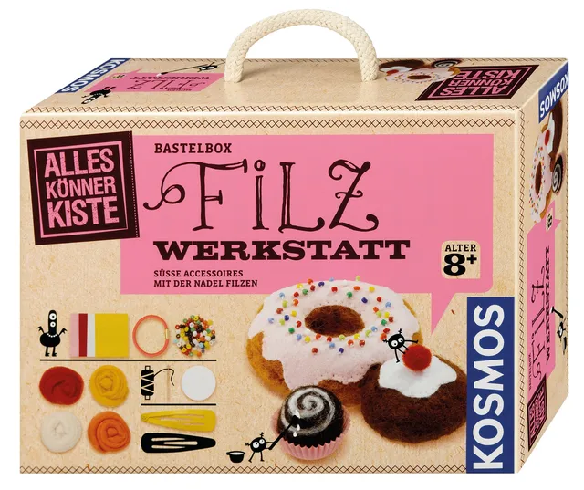kosmos-filzwerkstatt-bastelset-filzwolle-lollies image 1