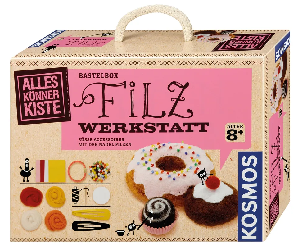 kosmos-filzwerkstatt-kreativ-set-filzwolle-lollies image 1