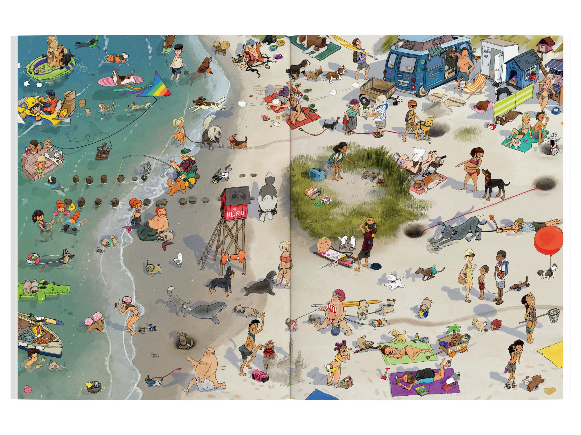 kosmos-martin-r-tters-hundewimmelbuch-wimmelbuch-f-r-kinder image 3