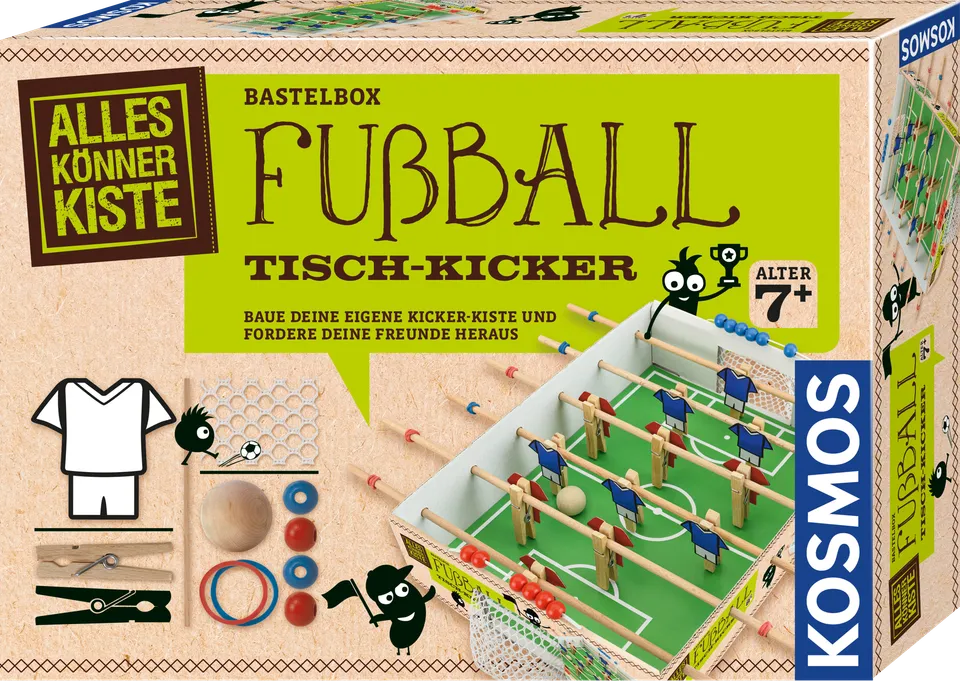 kosmos-fu-ball-tisch-kicker-bastelset-experimentierkasten-ab-8 image 1